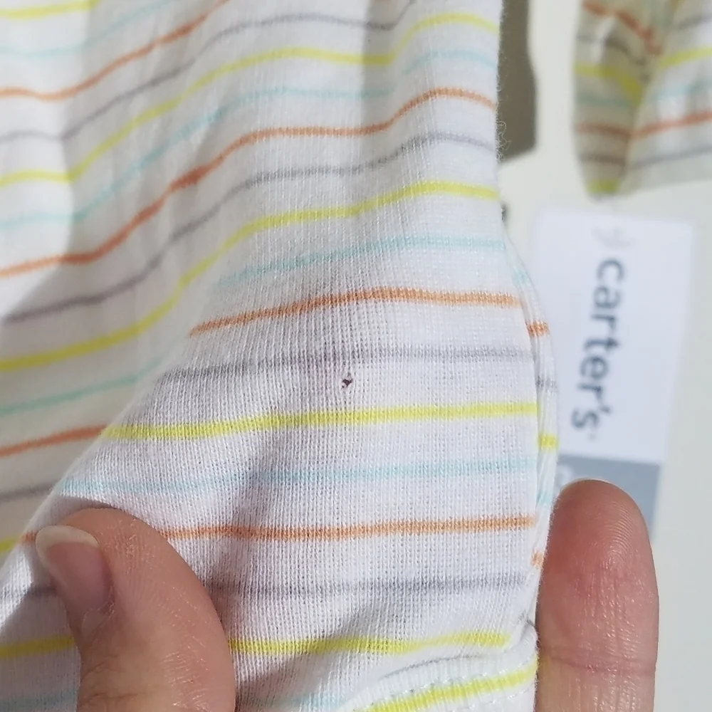 NWT Carter's Bear Onesie Bodysuit and Bib 3m